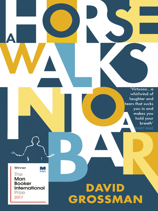 Title details for A Horse Walks into a Bar by David Grossman - Wait list